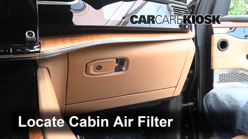 2022 Jeep Grand Wagoneer Series III 6.4L V8 Filtro de aire (interior)